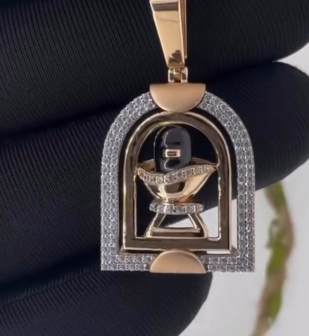 Shivlingam Pendant With Chain
