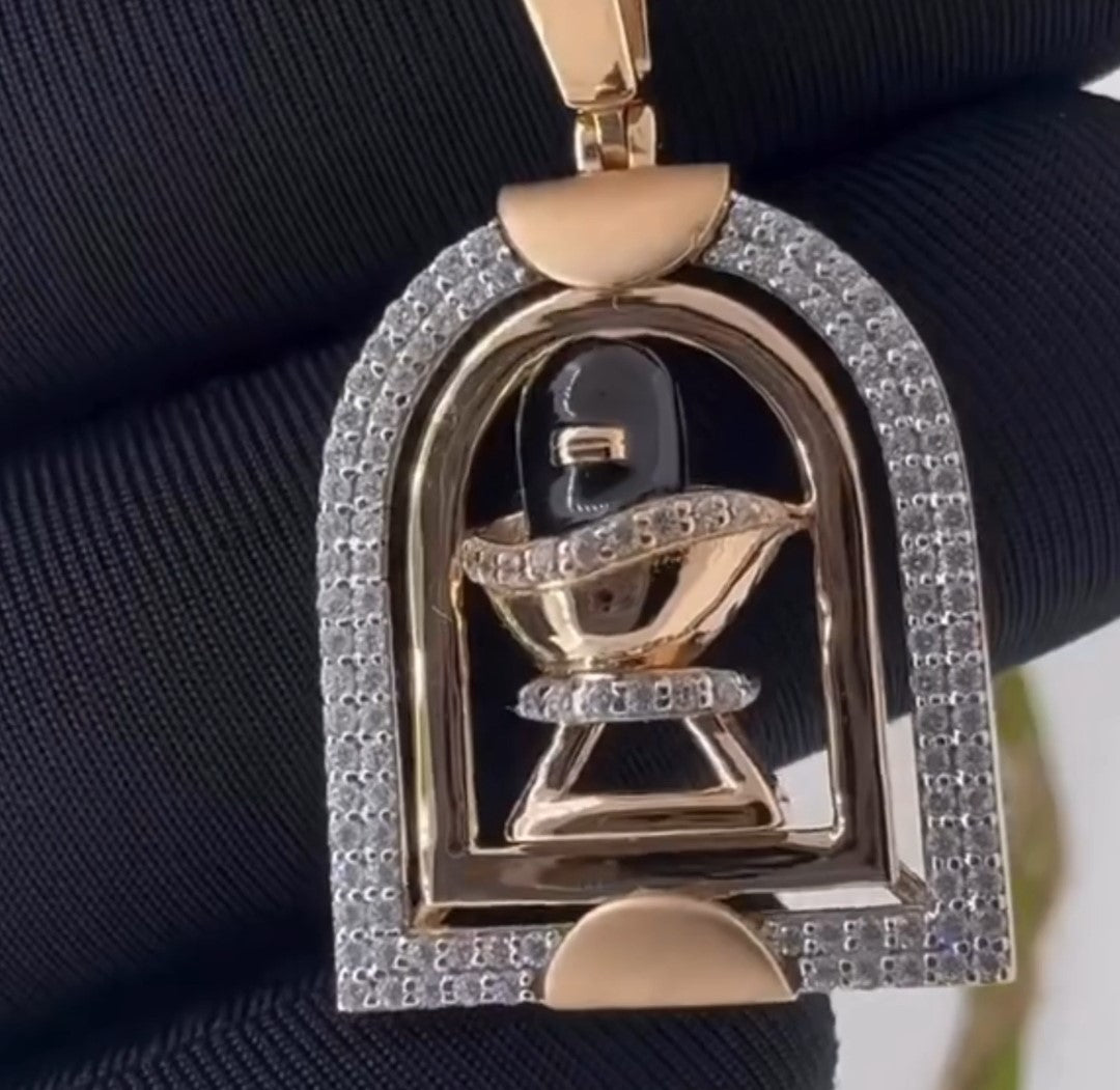 Shivlingam Pendant With Chain