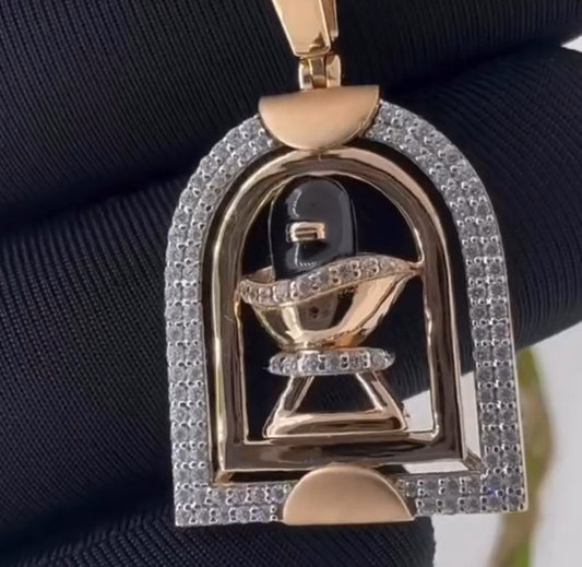 Shivlingam Pendant With Chain