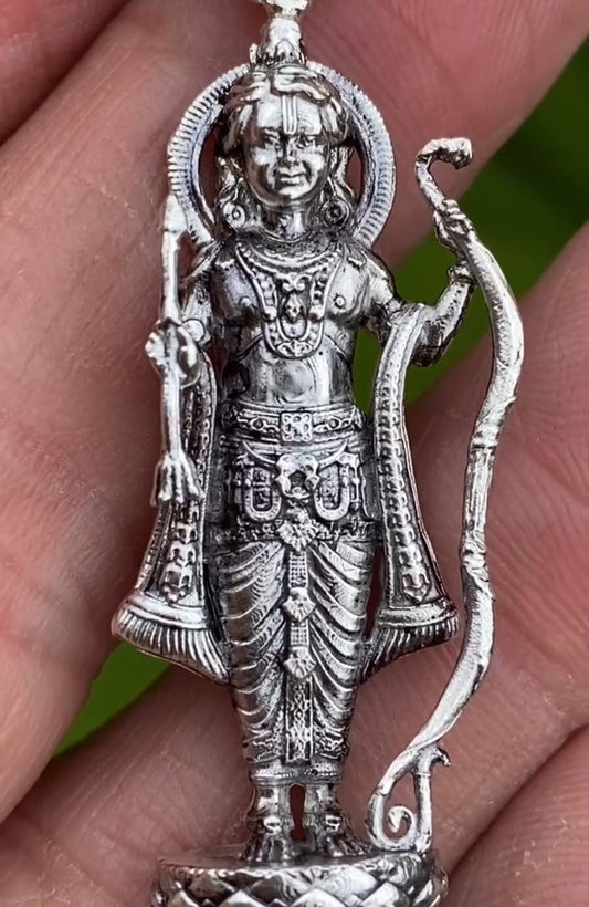 Ayodha Ram Lalla Pendant With Chain