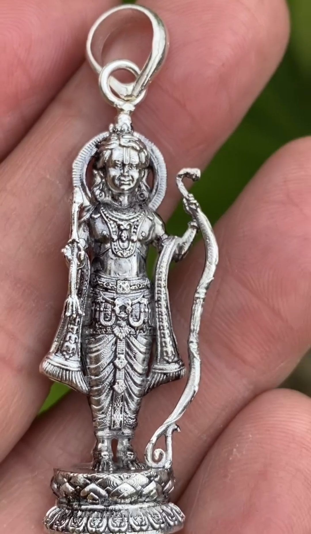 Ayodha Ram Lalla Pendant With Chain