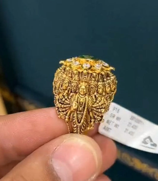 Shree Vishnu Parichit Ring