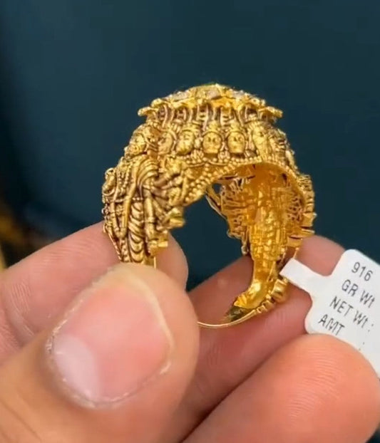 Shree Vishnu Parichit Ring