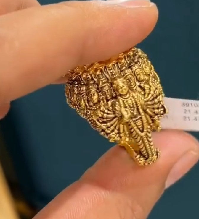 Shree Vishnu Parichit Ring