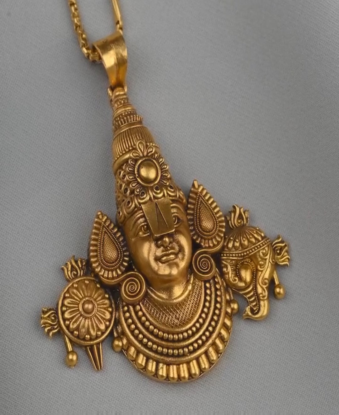 Lord Balaji Nakshi Pendant