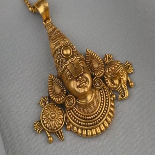 Lord Balaji Nakshi Pendant