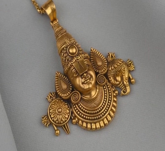 Lord Balaji Nakshi Pendant