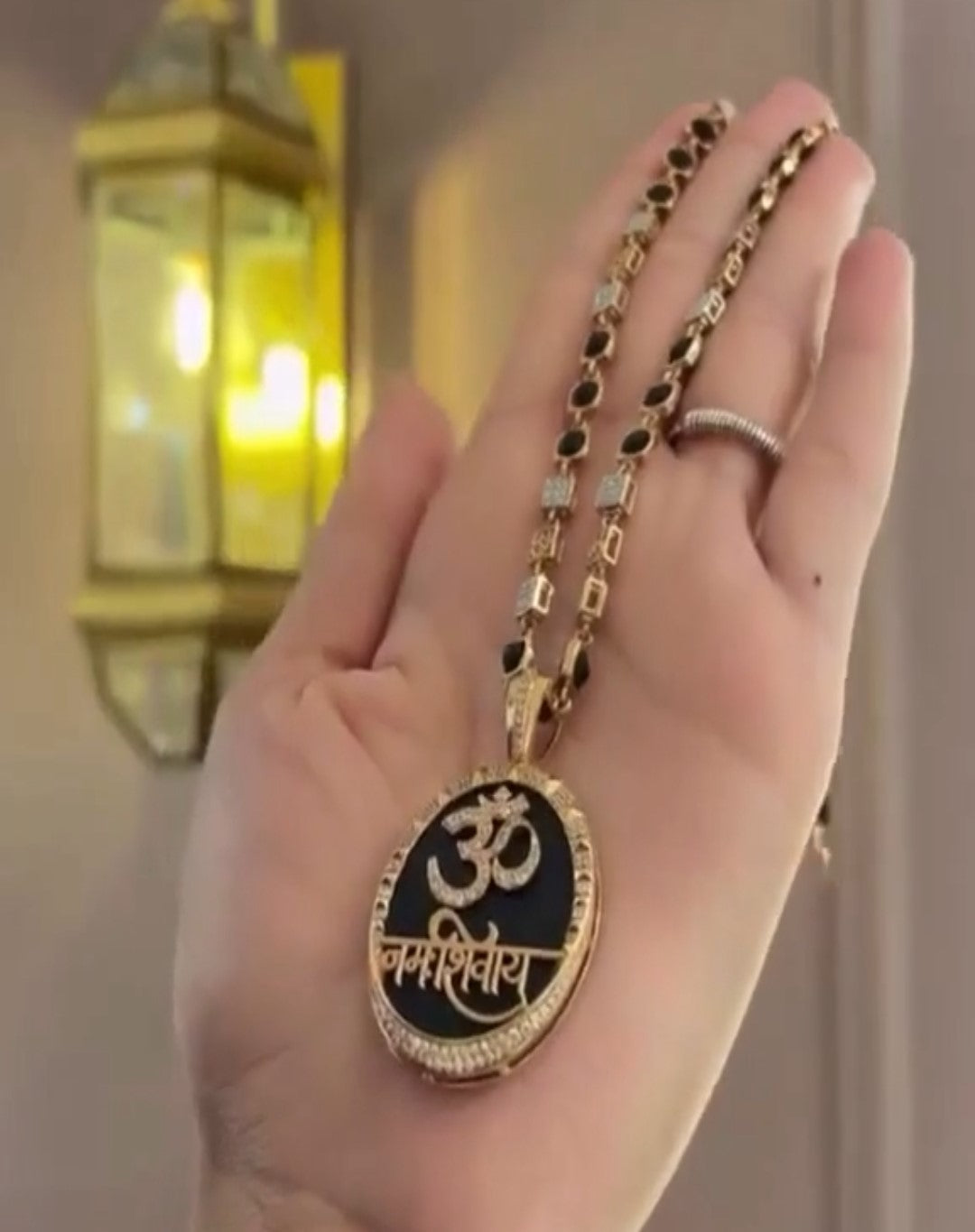 Namah Shivaay Pendant With Chain