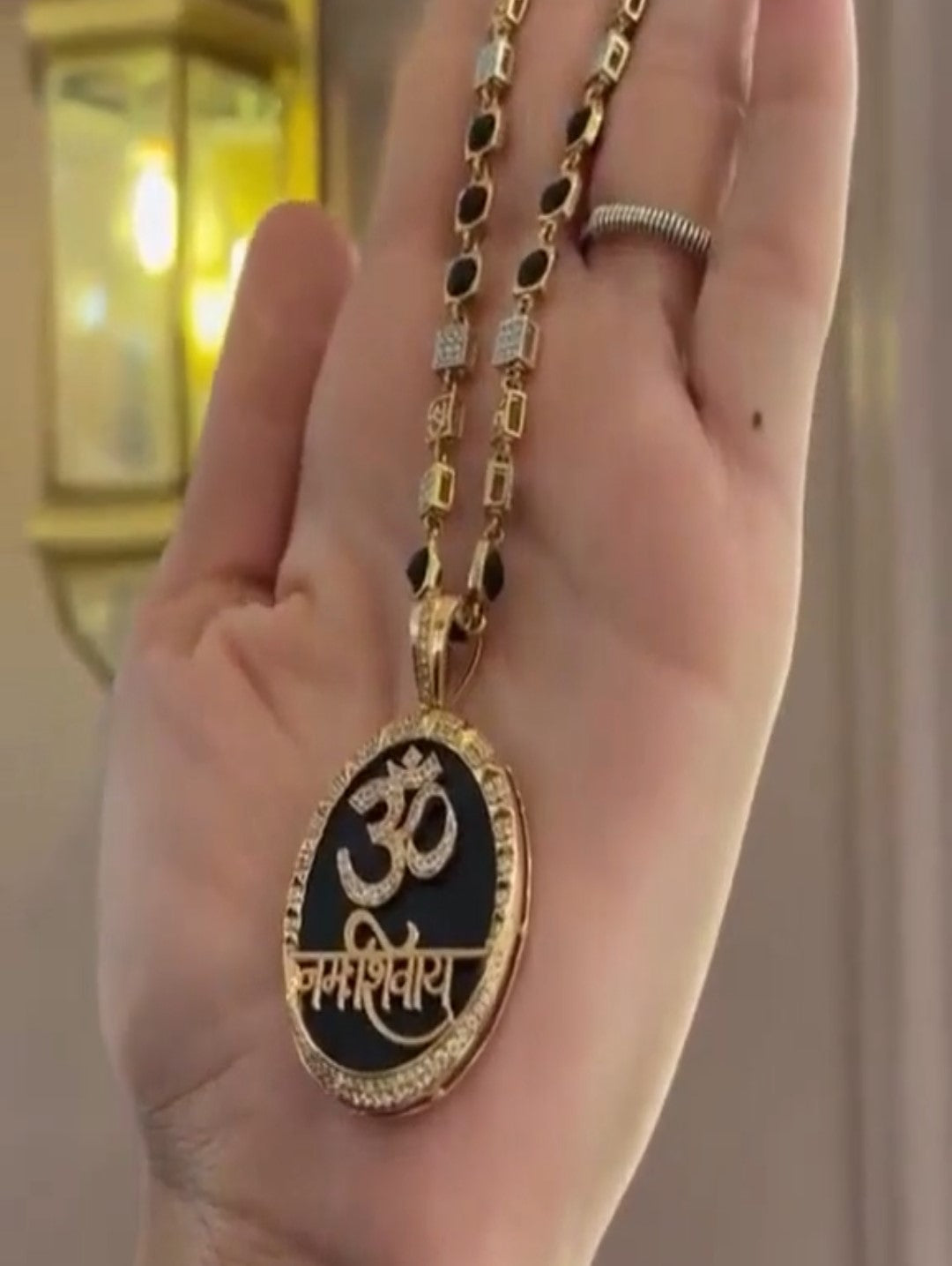 Namah Shivaay Pendant With Chain
