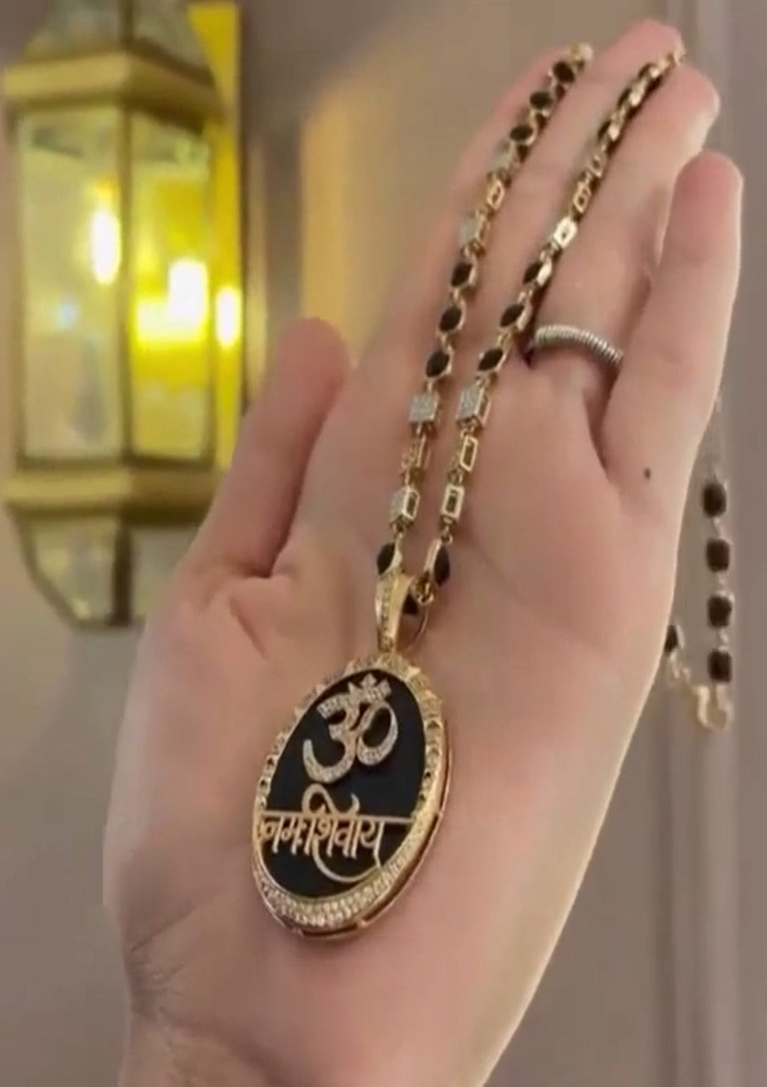 Namah Shivaay Pendant With Chain