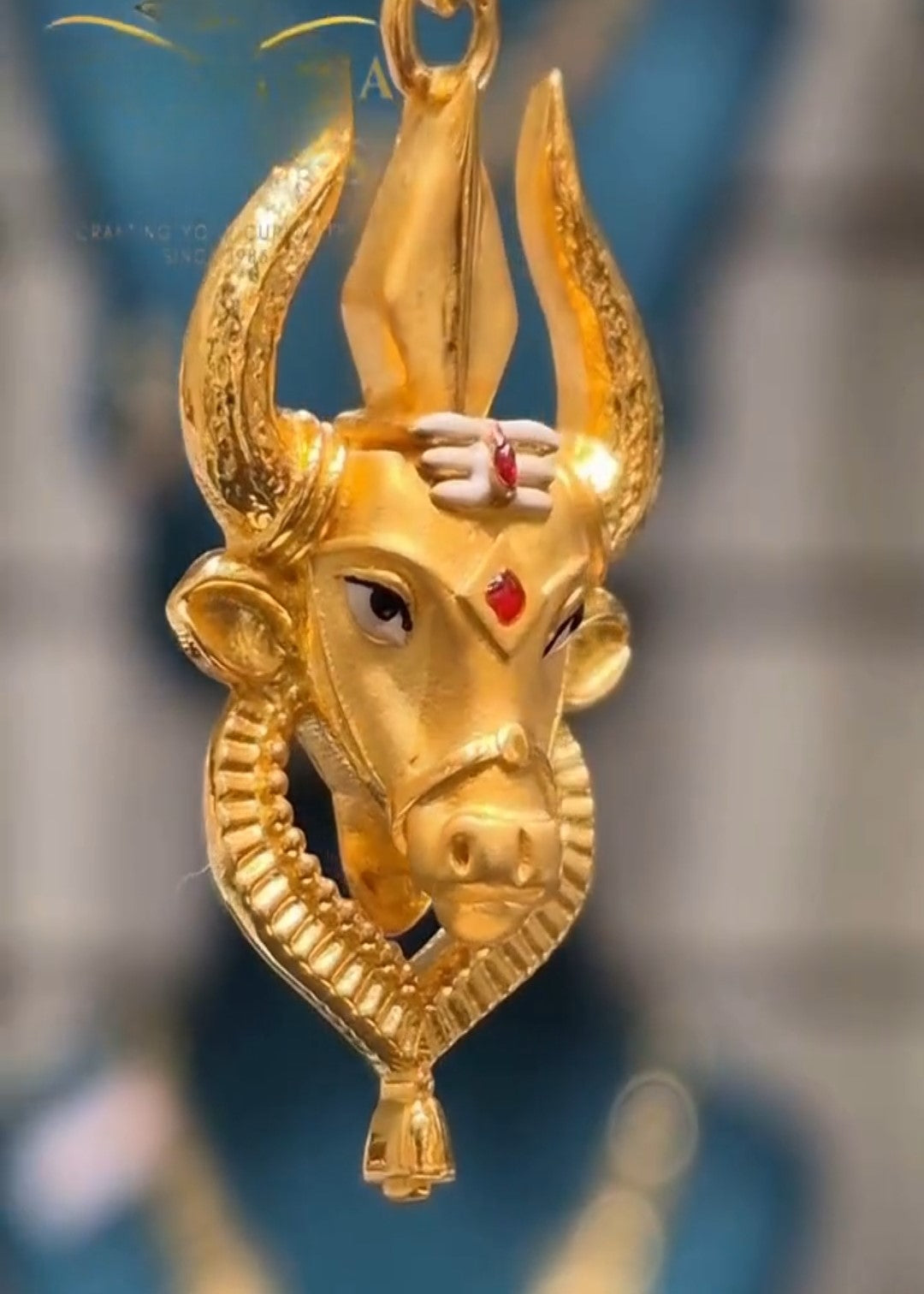 Nandi Maharaj Pendant With Chain