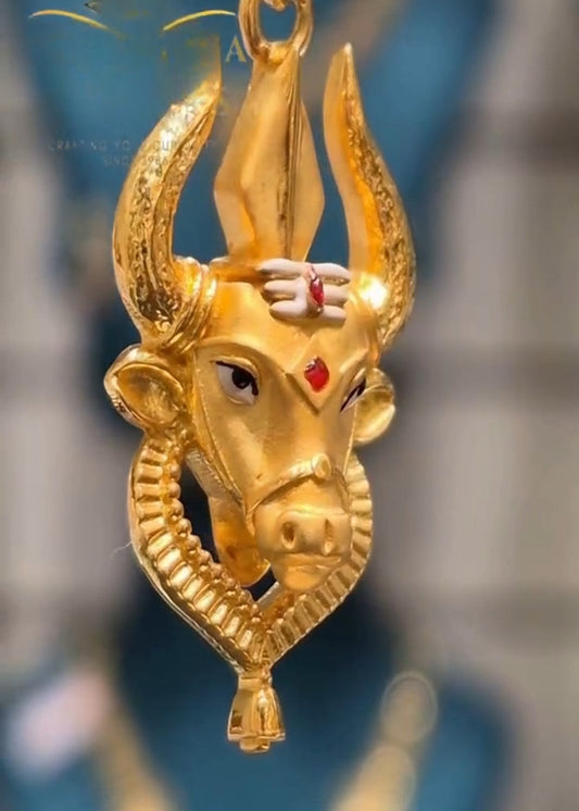 Nandi Maharaj Pendant With Chain