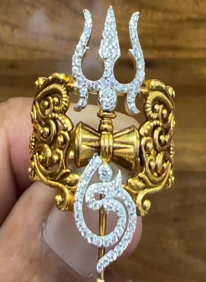Trishul Design Ring