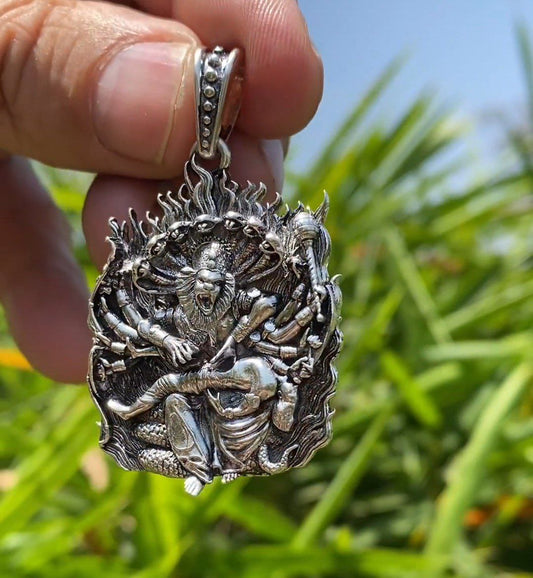 Narsimha Pendent With Chain