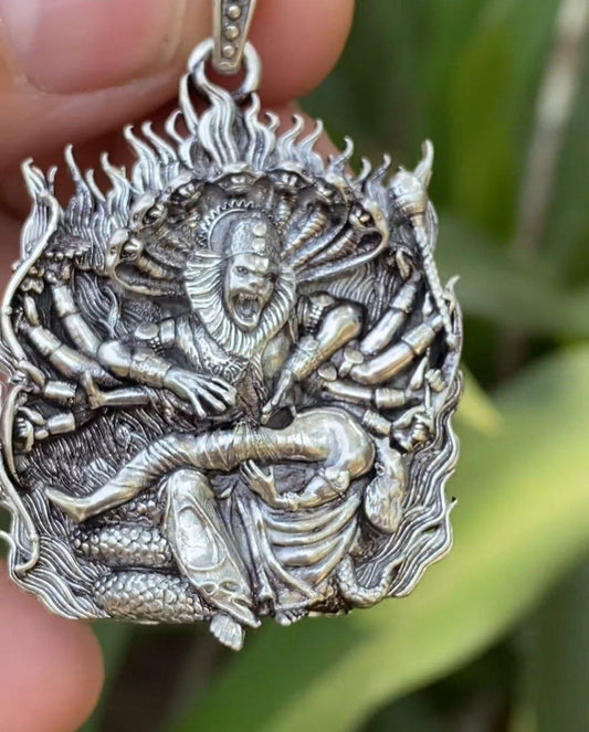 Narsimha Pendent With Chain