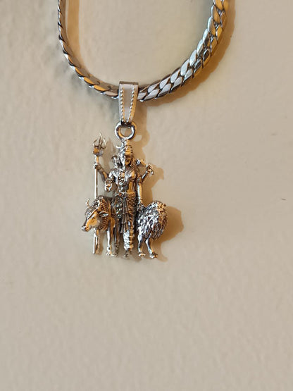 Ardhanarishwar Pendant with Chain